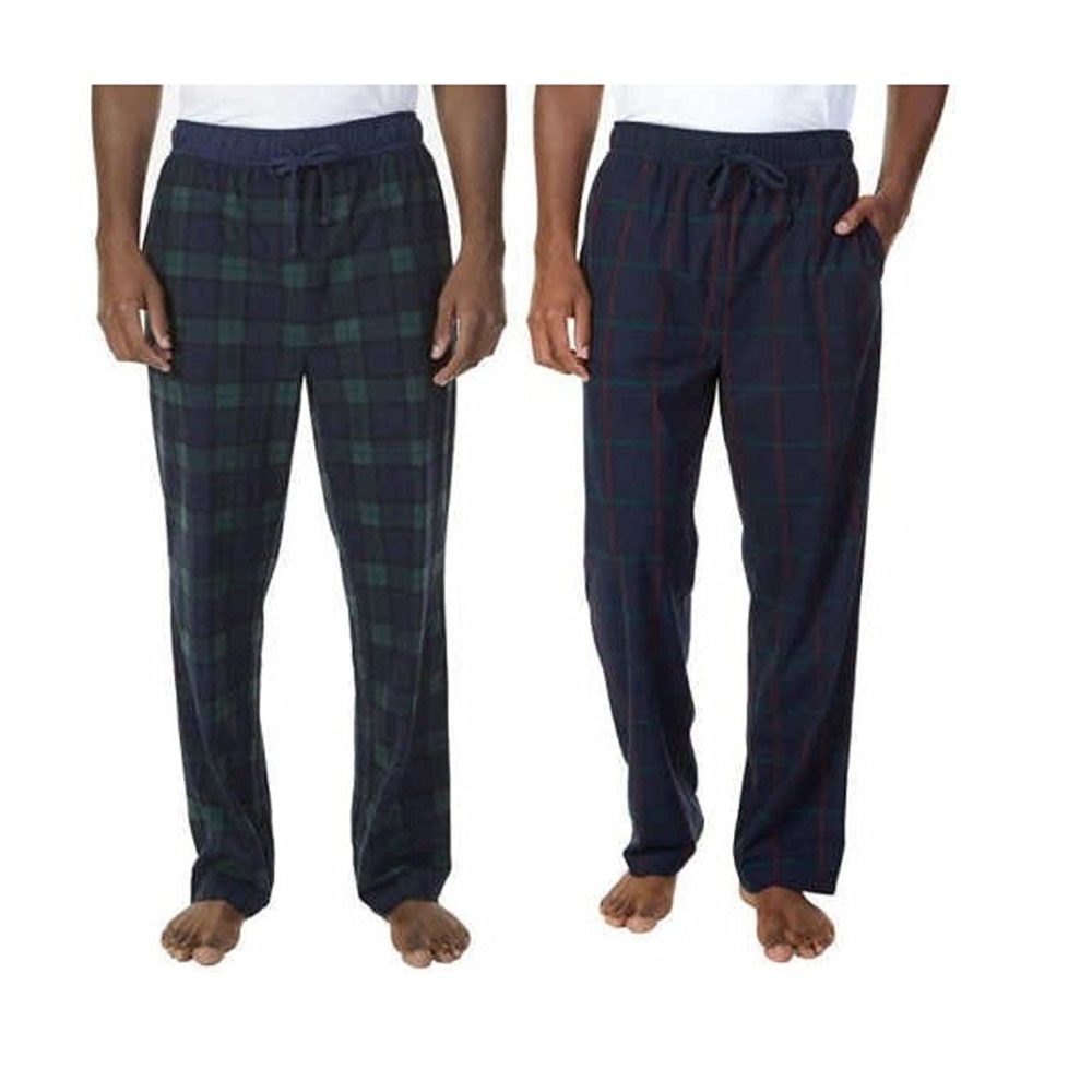 Nautica Men's 2-pack Fleece Pant (Navy, Large)